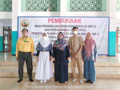 Masa Pengenalan Lingkungan Sekolah Mpls Peserta Didik Baru Smk Islam