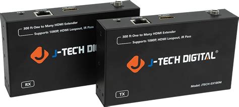 J TECH DIGITAL JTD 2994 HDMI Over Ethernet Extender User Manual