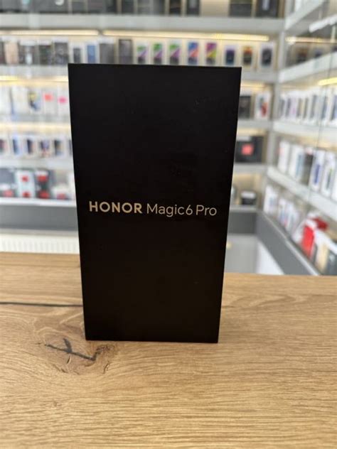 HONOR MAGIC 6 PRO 12GB 512GB NOVO RATE ZAMJENA CRNI