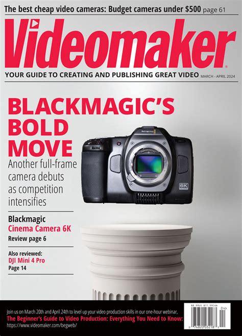 Get the latest digital edition - Videomaker