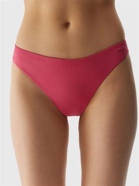Dół od bikini strój kąpielowy damski 4F 4FWSS24UBKBF048 54S Różowy 4F Sport Sklep EMPIK