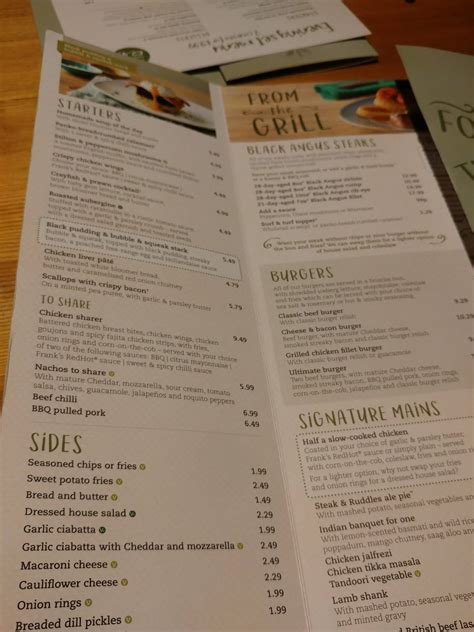 Menu at High Park - Pub & Grill, Huddersfield, Bradley Rd