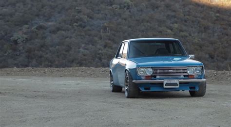 VIDEO Turbocharged Datsun 510 Resto Mod Is Your New Blue Crush