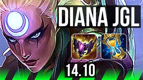 Diana Vs Gragas Jgl Legendary Solo Kills Games