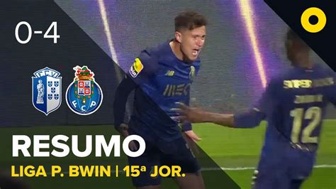 Resumo FC Vizela 0 4 FC Porto Liga Portugal Bwin SPORT TV YouTube