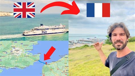 Como A Travessia Entre Inglaterra E Fran A Ferryboat Youtube