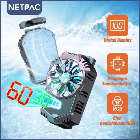 Jual Netpac Fancooler X B Fan Cooler Radiator Pendingin Hp Cooling Fan