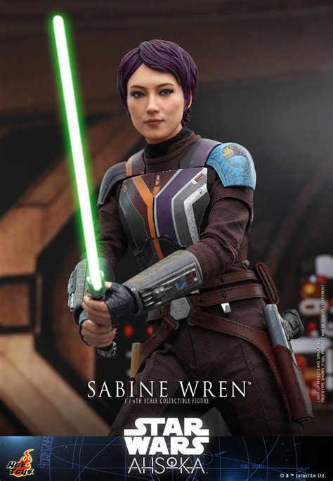 Star Wars Sabine Wren Gets The Hot Toys Treatment Comes With Her Own Loth Cat Accessory GameSpot