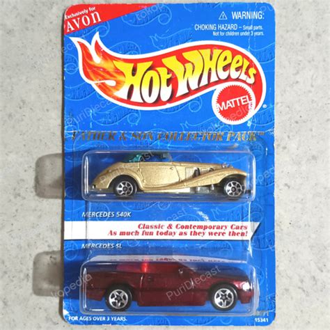 Jual HOT WHEELS HOTWHEELS MERCEDES 540K FATHER SON COLLECTOR AVON GOLD Kota Semarang
