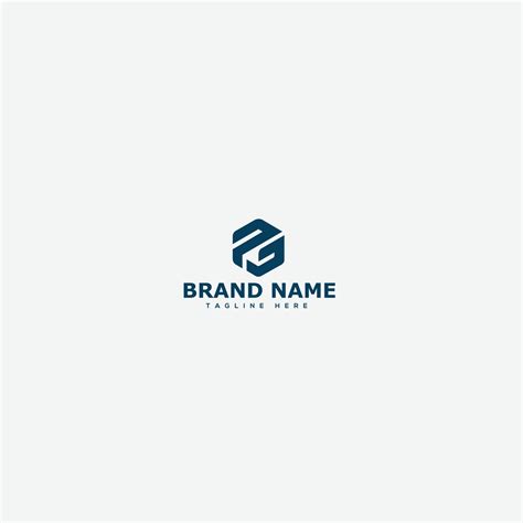 PG Logo Design Template Vector Graphic Branding Element. 11181937 ...