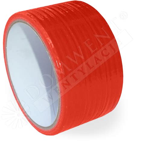 Taśma DUCT TAPE zbrojona czerwona 48 mm x 10 m Dom Went