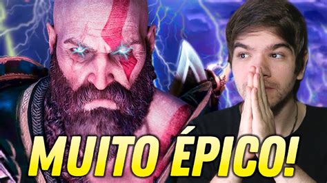 Reagindo Ao Novo VÍdeo De God Of War Ragnarok Que Mostrou Mais Gameplay