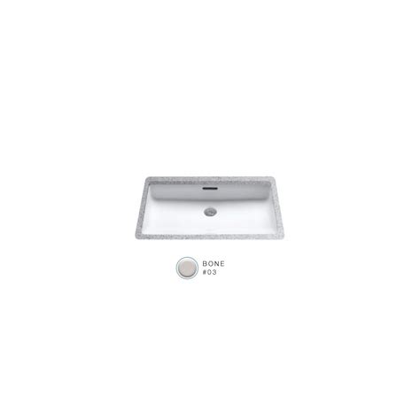 Toto Lt191g03 20 12 Undermount Bathroom Sink