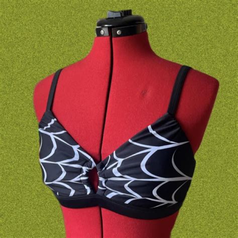 Spiderweb Bikini Top About Her Unique Vintage Depop