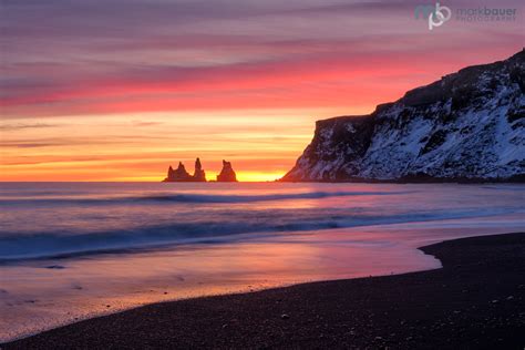 Sunset, Vik, Iceland - Mark Bauer Photography