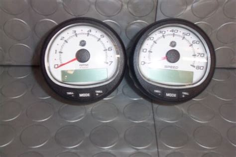 Mercury Marine Smart Craft Sc Tachometer Speedo Wht M