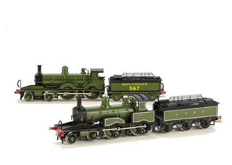 Falcon Brass Kit Built 00 Gauge Lswrsr Adams Locomotives Adams 4 4 0 Class T3 Sr Green No 567