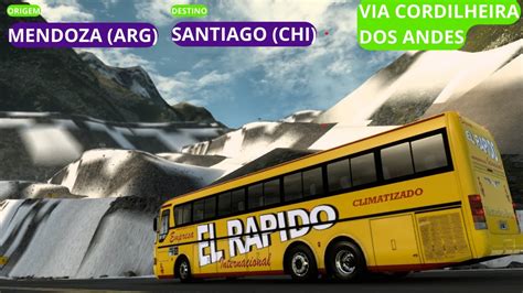 Ets Mod Bus El Rapido Mendoza Arg Santiago Ch Monobloco