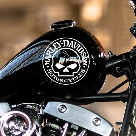 Harley Davidson Motorcycle custom logo – Vinyl Decal Sticker Vinyl ...