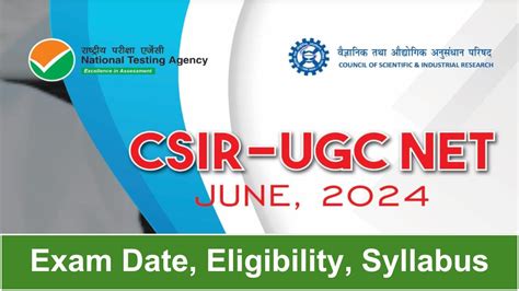 CSIR UGC NET June 2024 Registration Last Date Extend Eligib