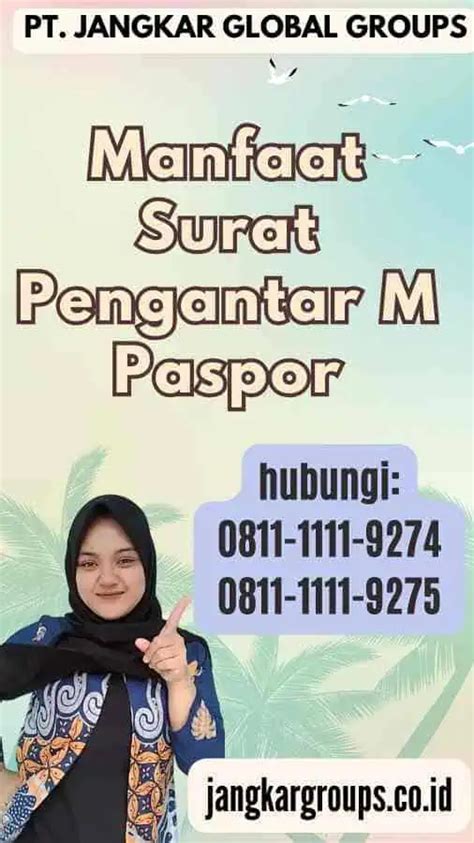 Surat Pengantar M Paspor Jangkar Global Groups