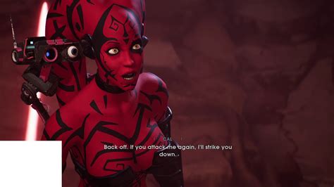 Darth Talon Goes Through Dathomir Look How Jiggly She Is Jedi