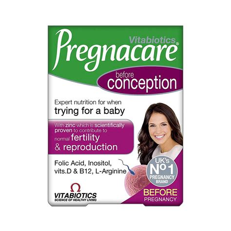 Vitabiotics Pregnacare Before Conception 30 Tablets Molloys Pharmacy Ireland