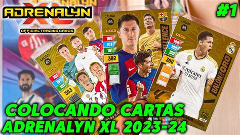 Colocando Cartas De Adrenalyn Xl Liga Easports Youtube