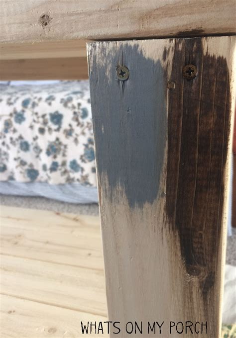 My Porch Prints How To Make New Wood Look Weathered