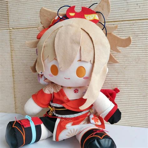 Smile House Genshin Impact Plushies Yoimiya 40cm Plush Doll Smile