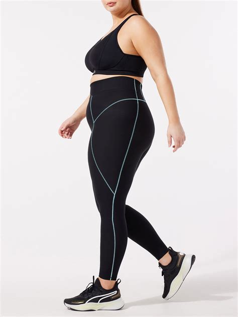 Running Hot High Waist Back Pocket Legging In Black Multi SAVAGE X FENTY