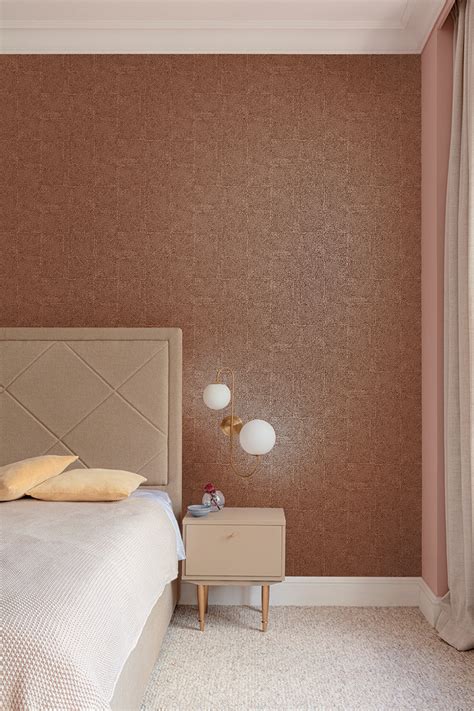 Cosy interior wallcovering Khrôma by Masureel