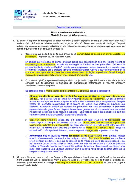 Sol Pac Soluci N De La Pac Canals De Distribuci