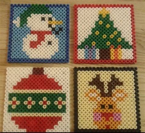 Christmas Hama Bead Designs From Uk Hama Beads Patterns Christmas