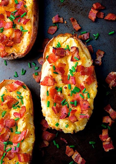 Twice Baked Bacon Cheese Potatoes Digi Skynet