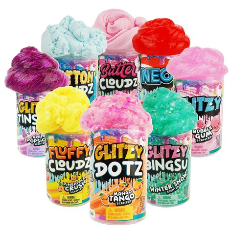 Buy Compound Kings 8 Pack Varity Pack Slime Kit Fluffy Glitzy