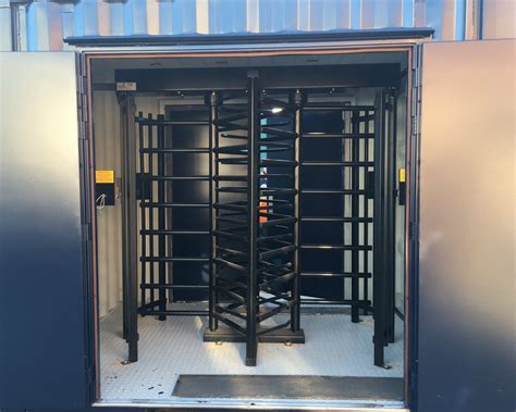 SSPTC Portable Turnstile Cabin Security Solutions