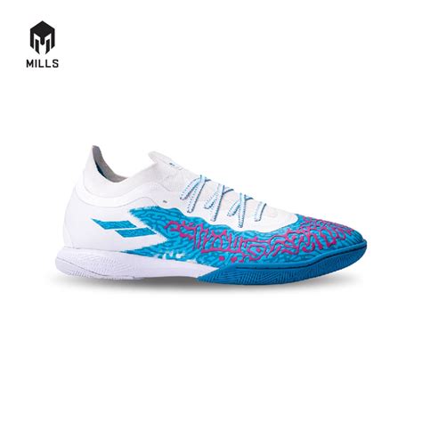 Jual Mills Sepatu Futsal Triton Genome Elite In White Ocean Blue