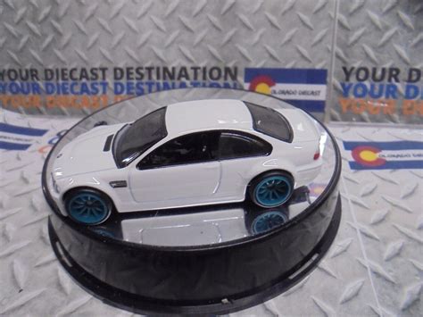 Loose Hot Wheels White Bmw M E W Real Riders