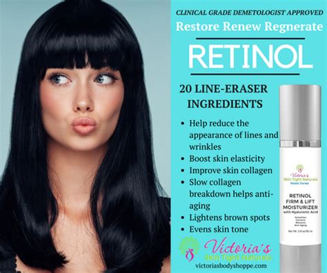 Retinol Cream For Anti-Aging – victoriasbodyshoppe