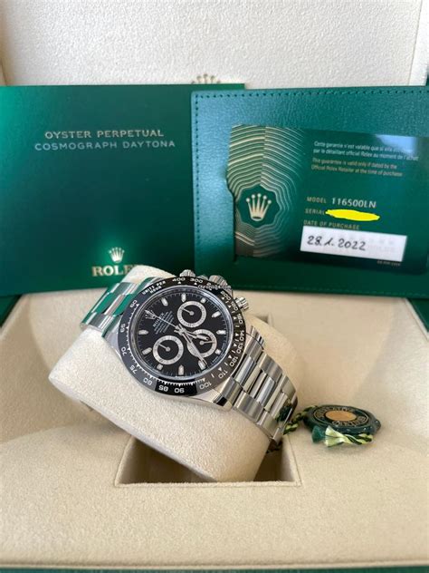 Rolex Daytona Ln Black Dial For For Sale From A