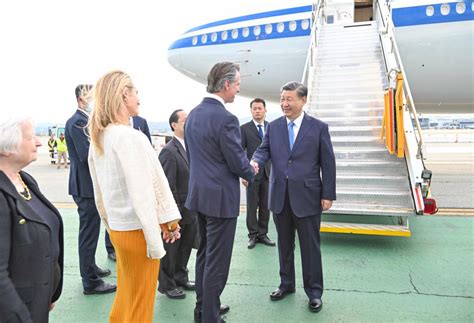 Xi Arrives In San Francisco For Talks With Biden APEC Meeting Dahe Cn