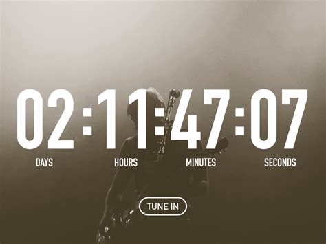 Day Countdown Timer Daily Ui Challenge By Matthew Wallach On