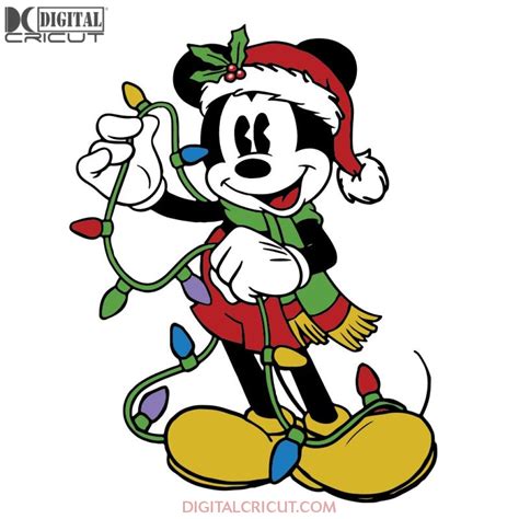 Mickey Christmas Clipart