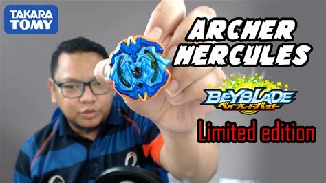 Archer Hercules Limited Edition Unboxing And Review Beyblade Malaysia