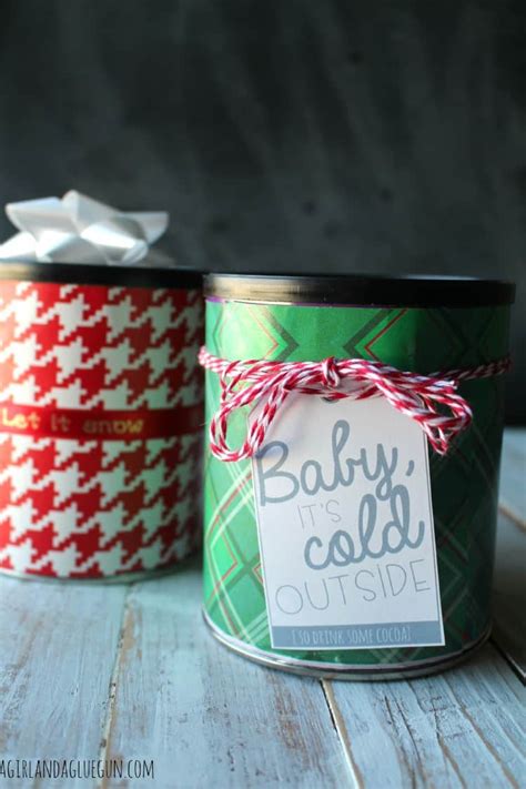 Stephen S Hot Chocolate Neighbor Gift A Girl And A Glue Gun