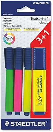 Staedtler Textsurfer Classic Pack De Surligneurs Pointe Biseau