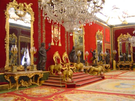 Palacio Real Madrid Throne Room