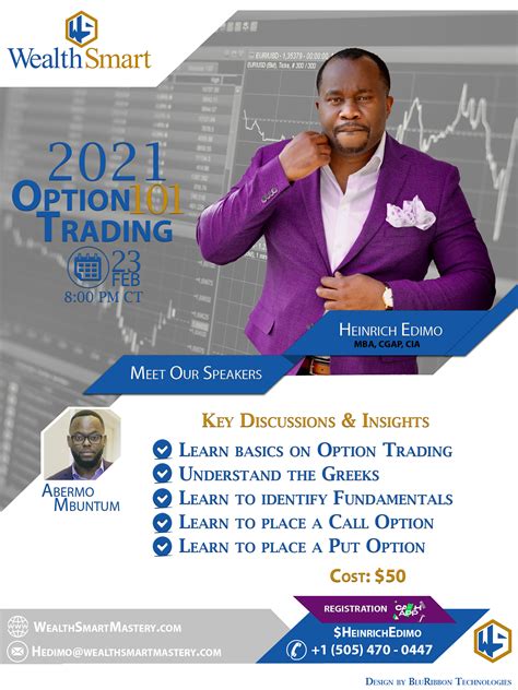 Option Trading 101 Workshop Wealth Smart Mastery