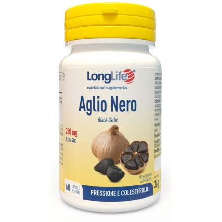 Ajo Negro Longlife C Psulas Vegetales